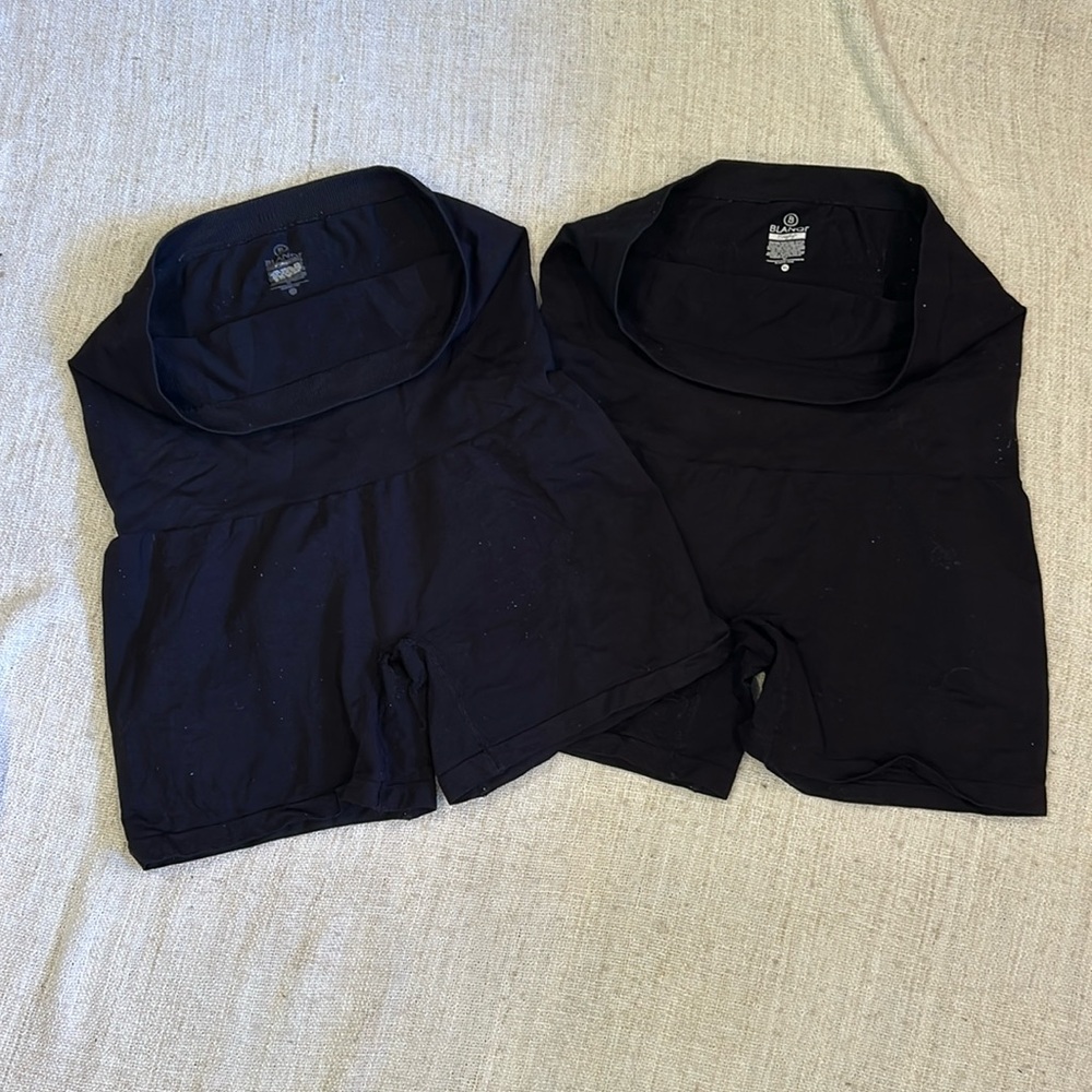 Blanqi postpartum compression bike shorts size XL (2)
